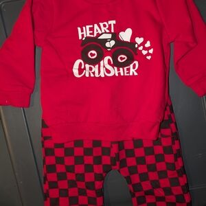 Baby Boy Valentine Outfit